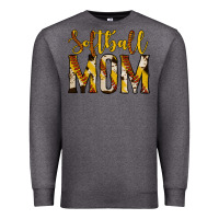 Charcoal Heather softball mom Premium Sweatshirt - Jasminsmagicworld