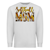 Dove Grey softball mom Premium Sweatshirt - Jasminsmagicworld