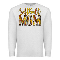 Oatmeal Heather softball mom Premium Sweatshirt - Jasminsmagicworld
