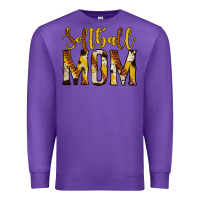 Purple softball mom Premium Sweatshirt - Jasminsmagicworld
