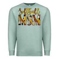 Seafoam softball mom Premium Sweatshirt - Jasminsmagicworld