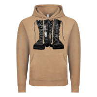 Vintage Coffee soldier boots Vintage Hoodie - RanaPortraitStore