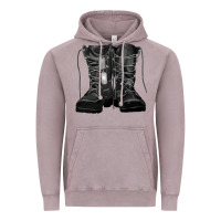 Soldier Boots Vintage Hoodie | Teevron