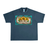 Midnight Navy western mother's day mini  cup Urban Heavy Tee - BarkalooDesign