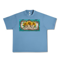 Pebble Blue western mother's day mini  cup Urban Heavy Tee - BarkalooDesign