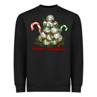 Merry Christmas Volleyball Heavyweight Sweatshirt | Teevron