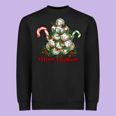 Heavyweight Sweatshirt Merry Christmas Volleyball
