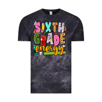 Cloud Black sixth grade energy Vintage Tee - texasbilliewilder