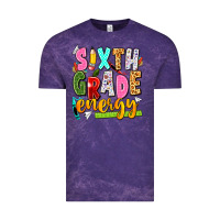 Cloud Purple sixth grade energy Vintage Tee - texasbilliewilder