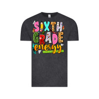 Vintage Black sixth grade energy Vintage Tee - texasbilliewilder