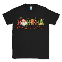 Black hohoho merry christmas santa coffee cup tree cooki Classic Tee - FaDigitalArtStudio