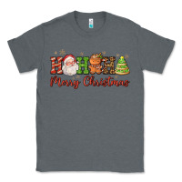 Charcoal Heather hohoho merry christmas santa coffee cup tree cooki Classic Tee - FaDigitalArtStudio