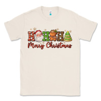 Natural hohoho merry christmas santa coffee cup tree cooki Classic Tee - FaDigitalArtStudio