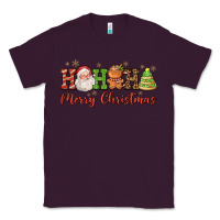 Plum hohoho merry christmas santa coffee cup tree cooki Classic Tee - FaDigitalArtStudio