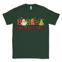 Sports Green hohoho merry christmas santa coffee cup tree cooki Classic Tee - FaDigitalArtStudio