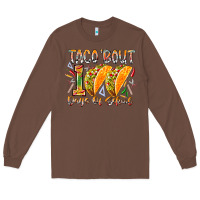Chestnut taco bout 100 days of school Long Sleeve Tee - RacoonDesign