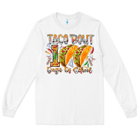 White taco bout 100 days of school Long Sleeve Tee - RacoonDesign