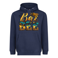 Navy Western Queen Bee Heavyweight Hoodie - LillyAllenDesigns