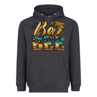 Smoke Western Queen Bee Heavyweight Hoodie - LillyAllenDesigns
