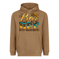 Toasted Coconut Western Queen Bee Heavyweight Hoodie - LillyAllenDesigns