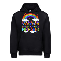 Black it's a beautiful day to respect other people's pro Urban Hoodie - Artiststas