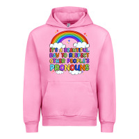 Fuchsia Pink it's a beautiful day to respect other people's pro Urban Hoodie - Artiststas