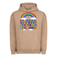Pigment Burro it's a beautiful day to respect other people's pro Urban Hoodie - Artiststas