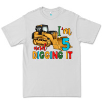 Dove Grey i'm 5 and digging it Premium Tee - Artiststas