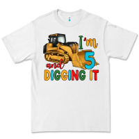 White i'm 5 and digging it Premium Tee - Artiststas