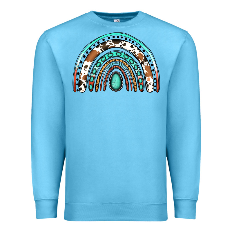 Western Rainbow Premium Sweatshirt by Jasminsmagicworld | Teevron