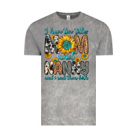 I Have Two Titles Mom And Nanny And I Rock Them Bo Vintage Tee | Teevron