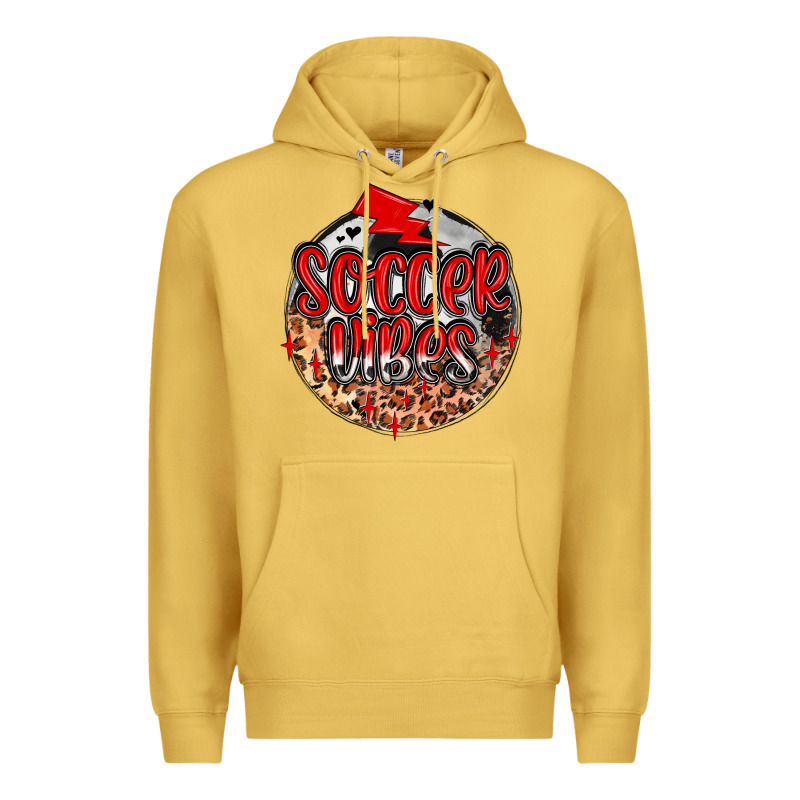 Soccer Vibes Premium Hoodie by MaliasSmallBusiness | Teevron