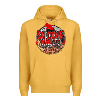 Mustard soccer vibes Premium Hoodie - MaliasSmallBusiness