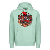 Seafoam soccer vibes Premium Hoodie - MaliasSmallBusiness