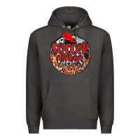 Smoke soccer vibes Premium Hoodie - MaliasSmallBusiness