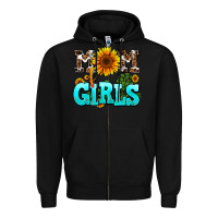 Black mom of girls Zipper Hoodie - AdoDesignShop