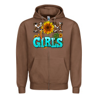 Chestnut mom of girls Zipper Hoodie - AdoDesignShop