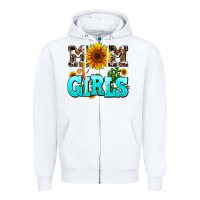 Mom Of Girls Zipper Hoodie | Teevron