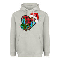 Moon Dust Christmas heart gemstones leopard Heavyweight Hoodie - BarkalooDesign
