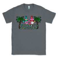 Charcoal Heather summer Classic Tee - CowhideDigitalArt
