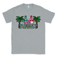 Heather Grey summer Classic Tee - CowhideDigitalArt