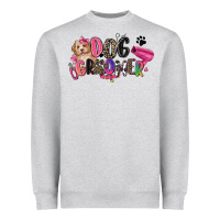 Heather Grey dog groomer Heavyweight Sweatshirt - Zillion Design Studio