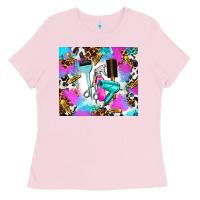 Bubblegum Pink hair stylist Ladies Tee - AdoDesignShop