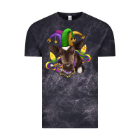 Cloud Black mardi gras baby cow Vintage Tee - RanaPortraitStore