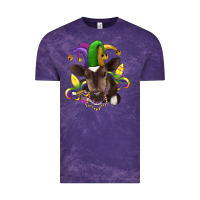 Cloud Purple mardi gras baby cow Vintage Tee - RanaPortraitStore