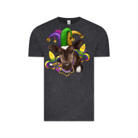 Vintage Black mardi gras baby cow Vintage Tee - RanaPortraitStore