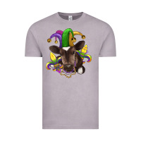 Mardi Gras Baby Cow Vintage Tee | Teevron