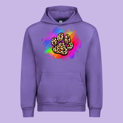 Pride Dog Paw Urban Hoodie Designed By Artiststas