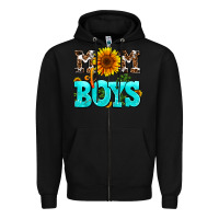 Black mom of boys Zipper Hoodie - AdoDesignShop