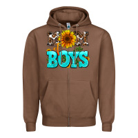 Chestnut mom of boys Zipper Hoodie - AdoDesignShop